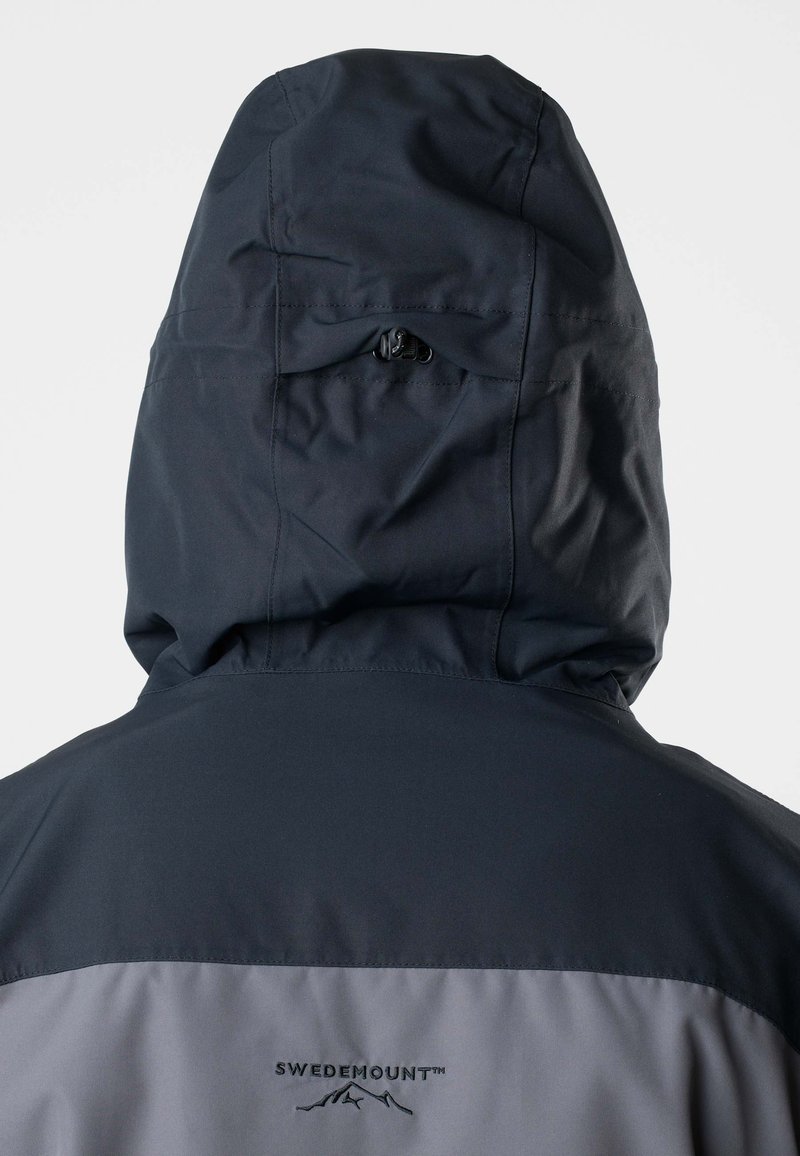 Swedemount FREERIDE SHELL JACKET - Skijacke - charcoal black/dunkelgrau ...