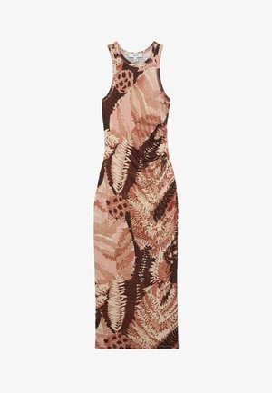 Reiss, Vabalt langev kleit - floral-print pink