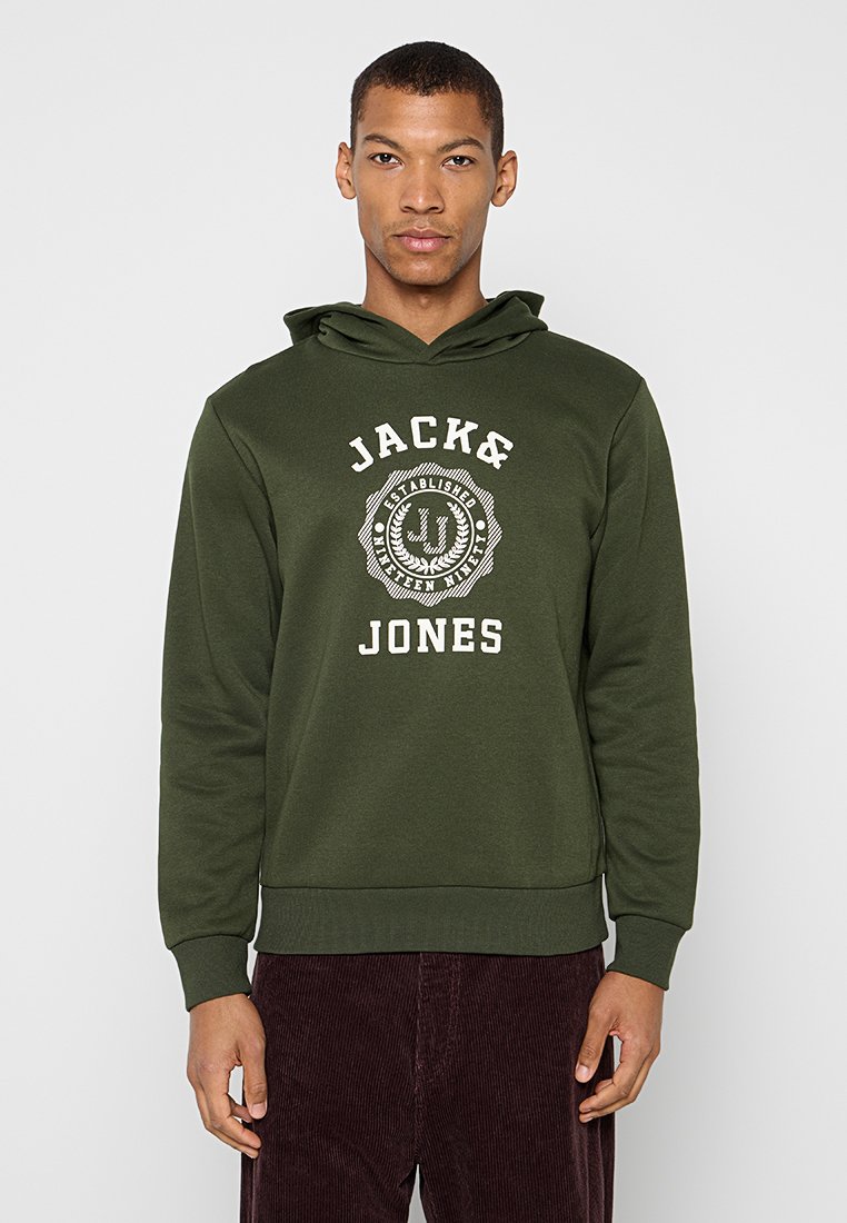 jack & jones Hoodie groen