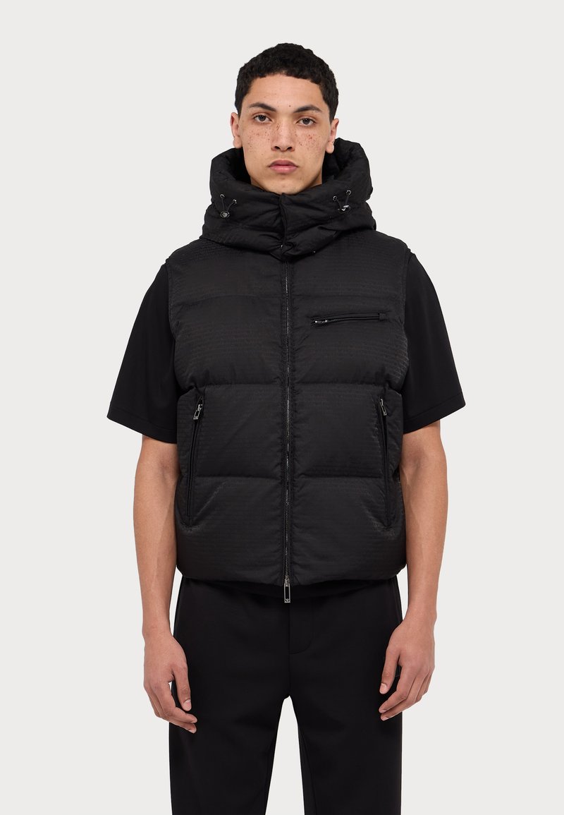 Emporio Armani Brezrokavnik - nero