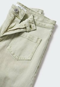 Mango Jean flare - green