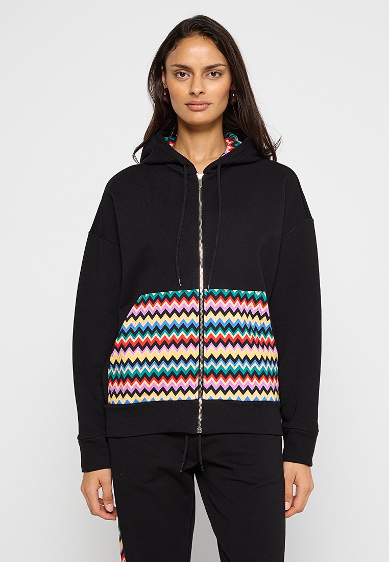 Missoni Sweater met rits zwart