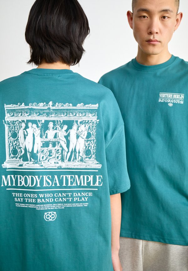 MY BODY IS A TEMPLE UNISEX - Print T-shirt2