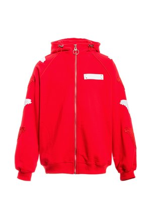 Sudadera con cremallera - red