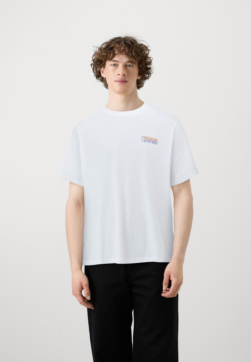 Jack & Jones JORKATANA TEE CREW NECK UNISEX - Majica kratkih rukava s printom - bright white