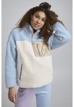 JCBERRI HALFZIP PULLOVER - Felpa in pile - cashmire blue mix