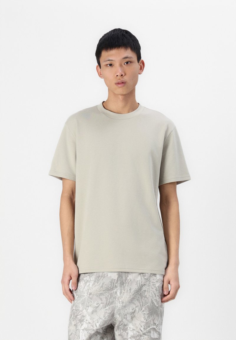Hollister Co. - COOLING TEE - T-shirt basique - beige, Agrandir