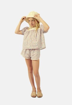 MIPOUNET FLORES MILA - Shorts - blue multicolor