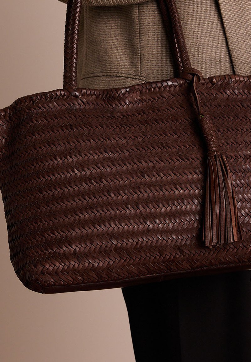 Manfield Borsa a mano - braun