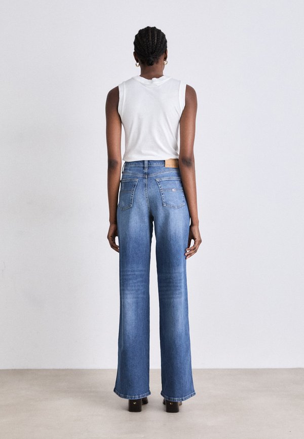 CLAIRE - Wide Leg - denim dark2