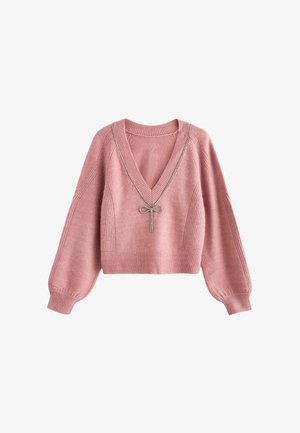 Next, GEM - Striktrøje - blush pink