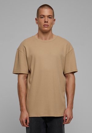 WAFFLE - Camiseta básica - unionbeige