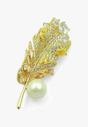 HEBE JEWELS, Spilla - gold-coloured gelb weiss