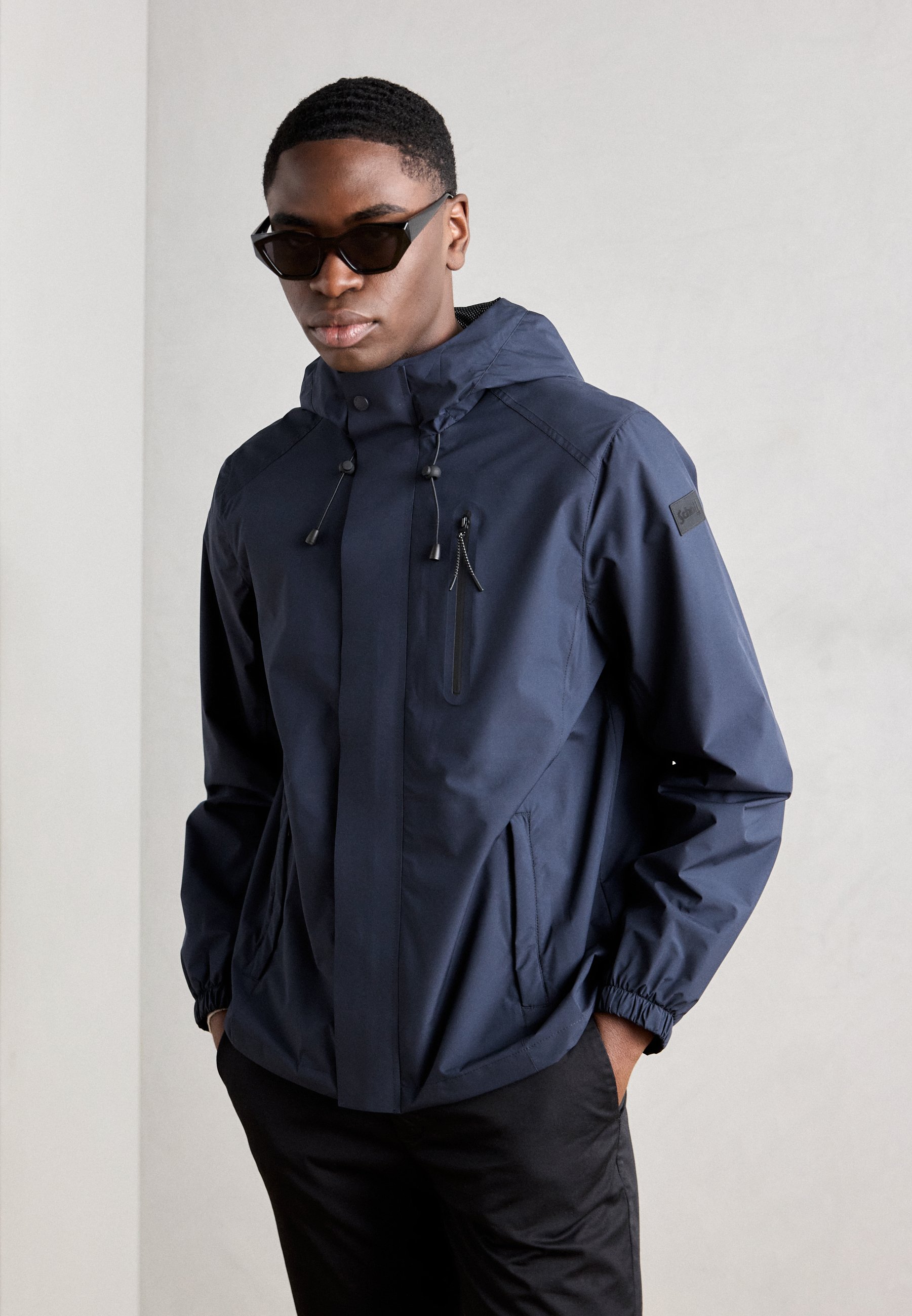 Veste Hybride J.Lindeberg Kenny - Bleu Marine Matelassée - Homme Taille M - Occasion