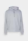 SUBTLE LOGO UNISEX - Džemperis su gobtuvu - silver chine