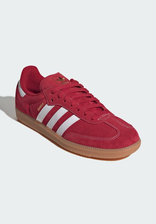 adidas SAMBA OG UNISEX - Trainers - team victory red cloud white gum — foto 2