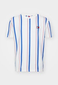 Unselected, ancient white multi stripes