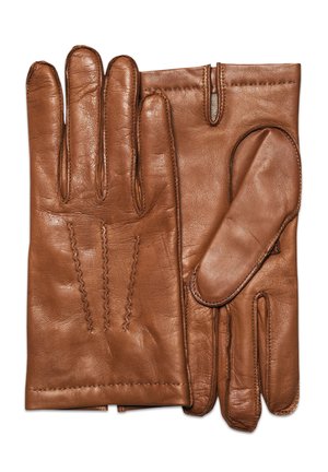 Oscar Jacobson Sormikkaat - cognac brown