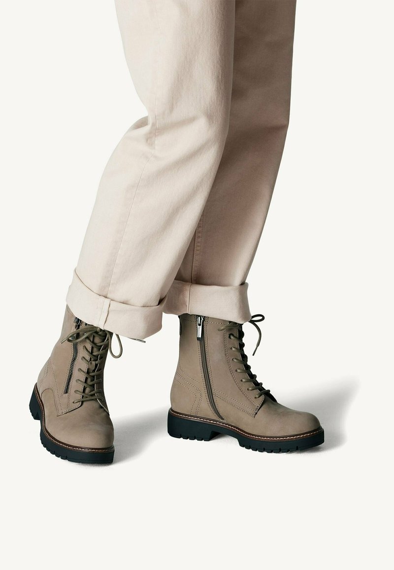 Tamaris TOUCH-IT - Bottines à plateau - taupe