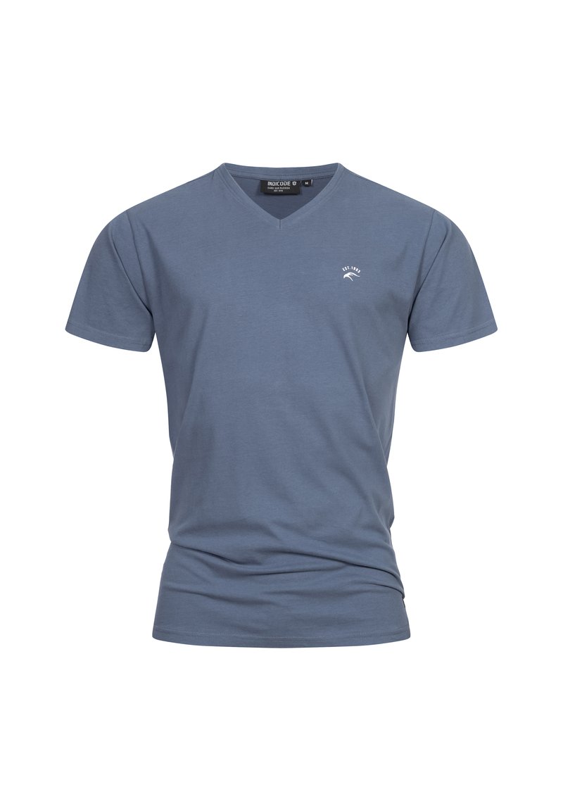 INDICODE JEANS T-shirt basic blauw