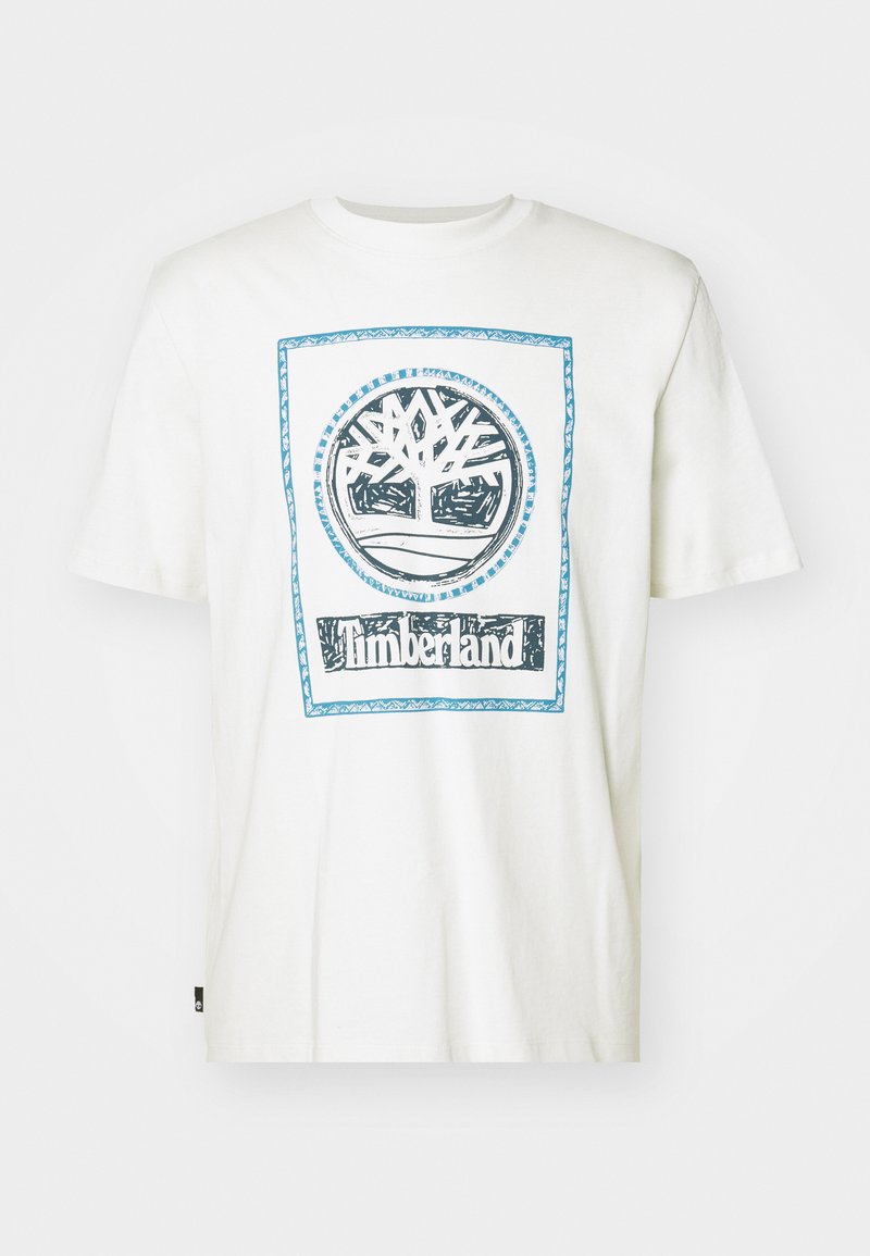 Timberland T-shirt print wit Timberland T-shirt print wit