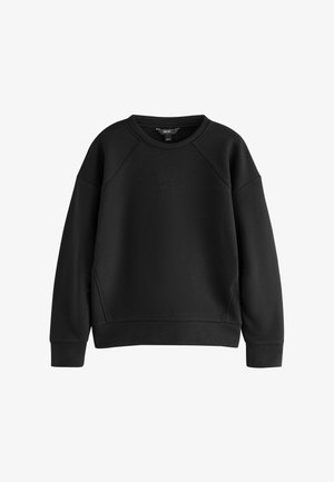 Next, REGULAR FIT - CREW NECK LOGO SWEATSHIRT - Sweatshirt - black