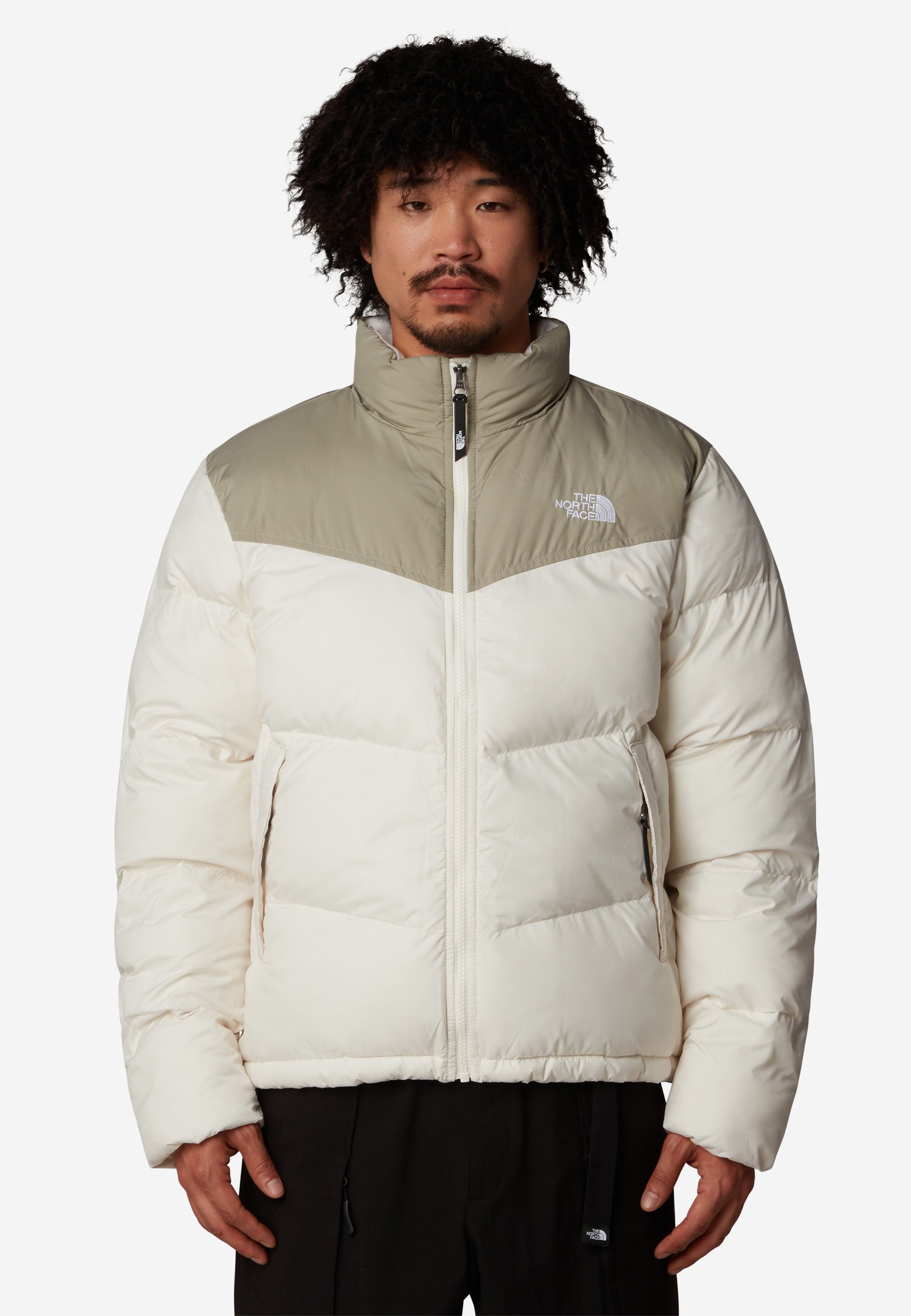 The North Face M SAIKURU JACKET - Winter jacket - white dune clay 