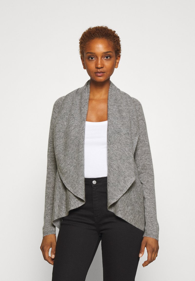 Repeat Strickjacke - light grey