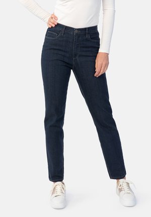 NIZZA - Slim fit jeans - dark blue denim
