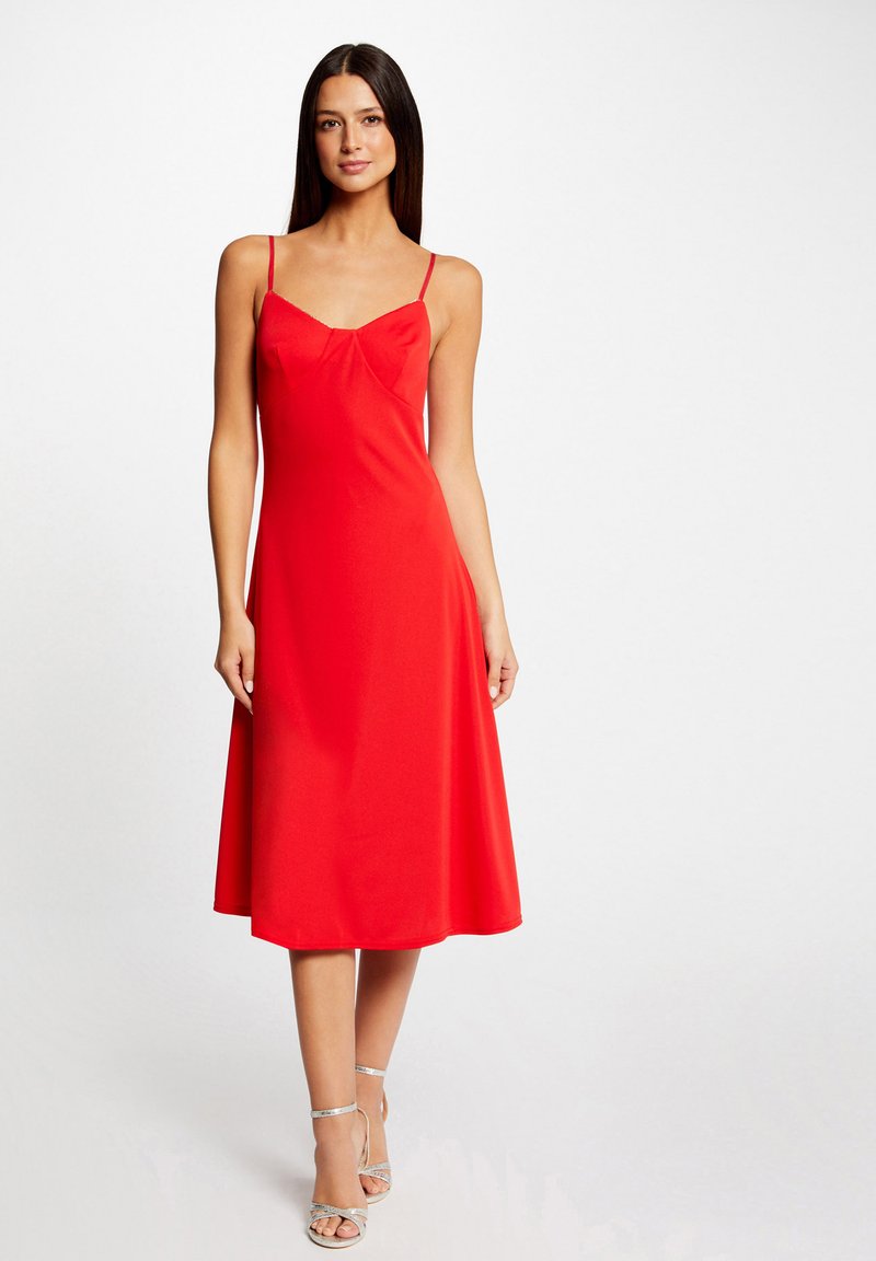 Morgan A-LINE WITH STRAPS - Vestito casual - red
