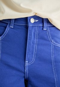 Scalpers STITCHING  - Široké džíny - blue