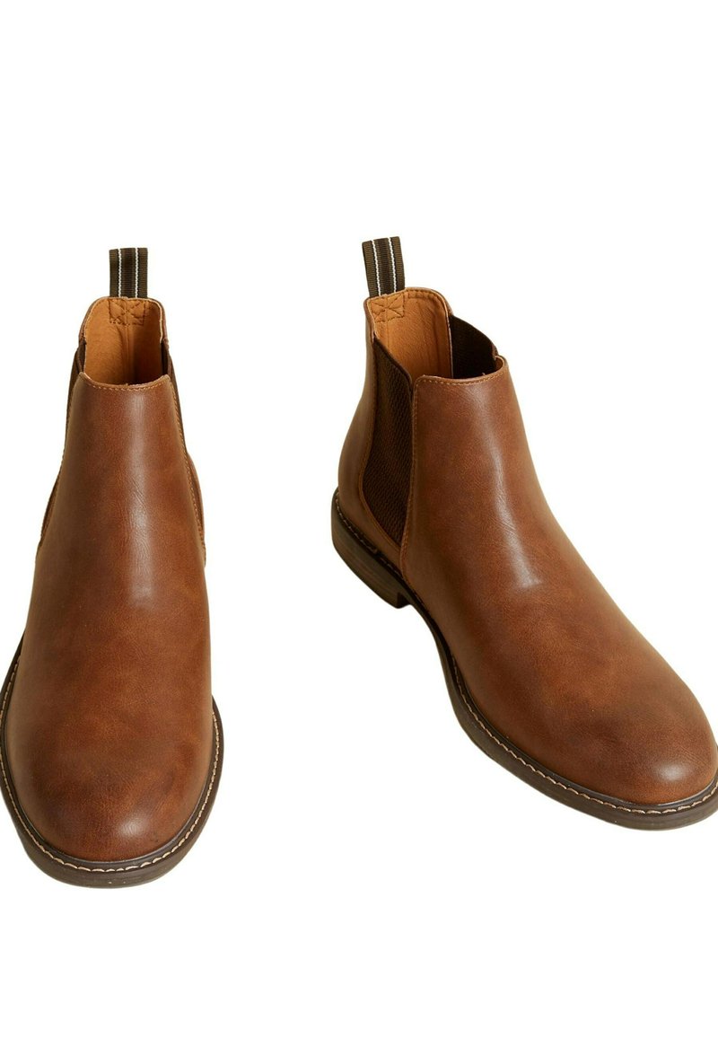 Marks & Spencer PULLON CHELSEA Classic ankle boots tan Zalando