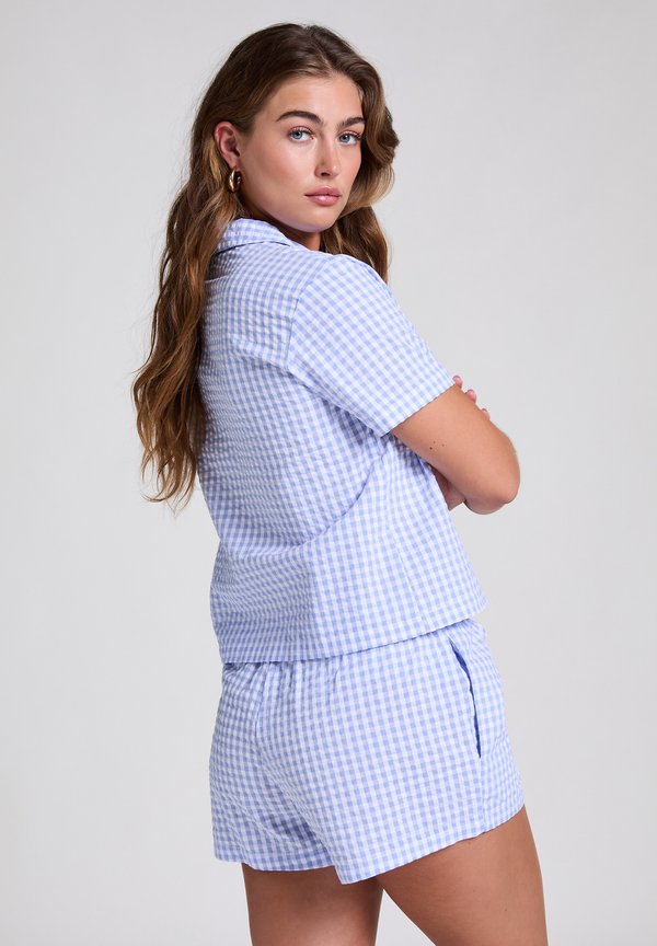 SEERSUCKER CHECK - Pyjama bottoms2