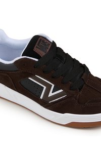 Vans UPLAND - Scarpe skate - brown black