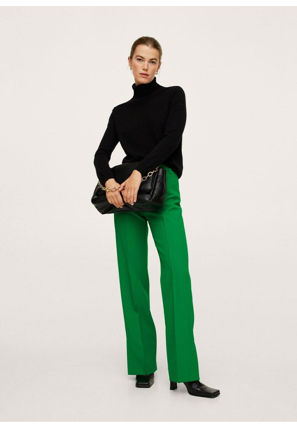 Mango Broek - green/Groen - Zalando.nl