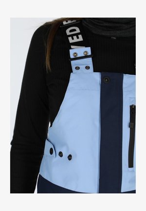 Swedemount FREERIDE BIB - Ski pants - dusty blue midnight navy