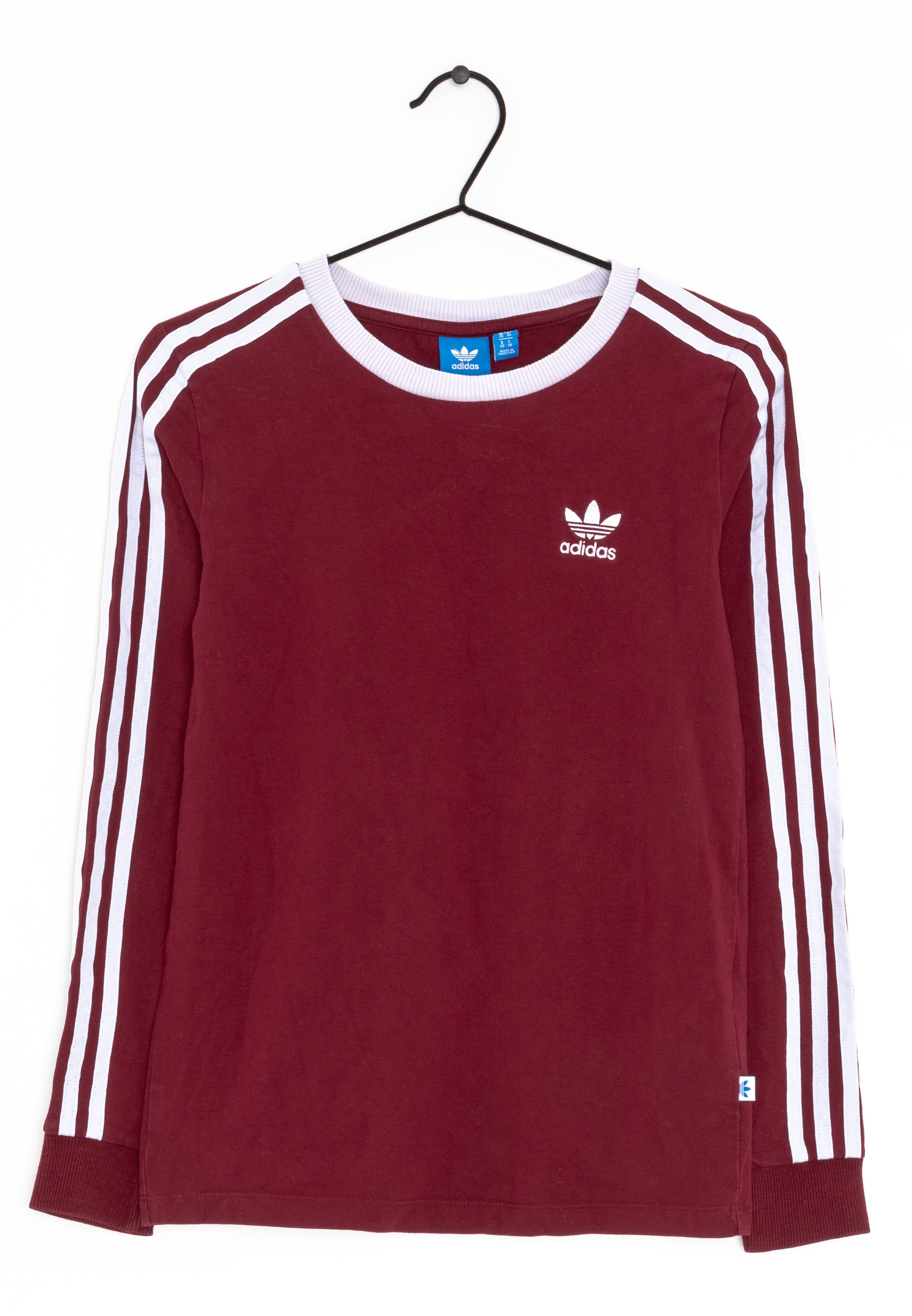adidas longsleeve dames rood