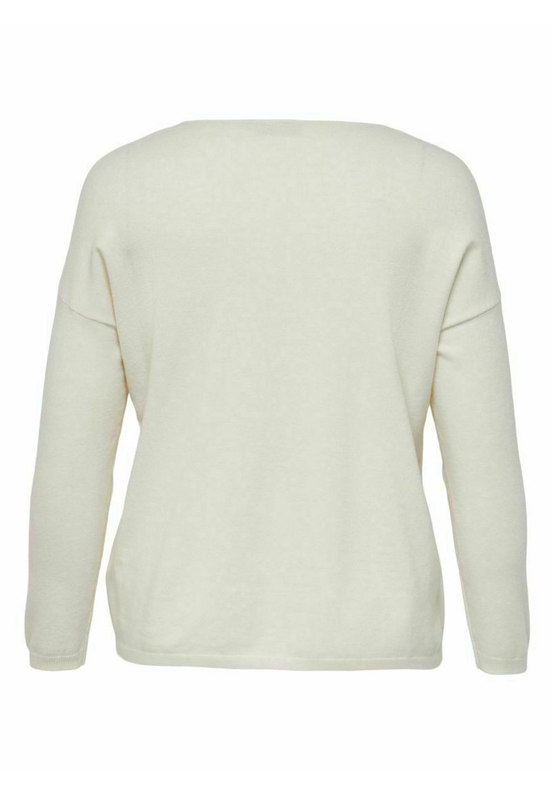 Damen Strickjacken | ONLY Carmakoma CURVY Strickpullover whitecap gray/offwhite - OP38679 Damen Strickjacken | ONLY Carmakoma CURVY Strickpullover whitecap gray/offwhite - OP38679