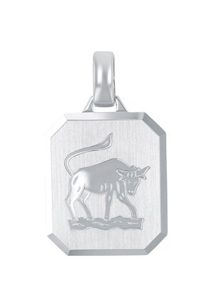ZODIAC SIGN TAURUS STIER - Ciondolo - silberfarben