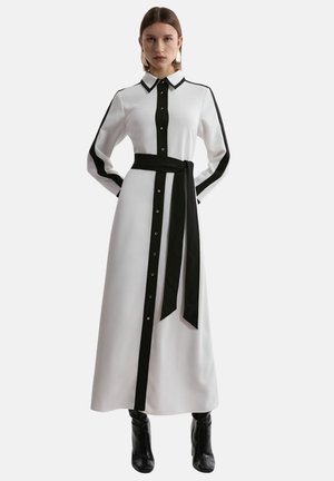 Karen Millen, KAREN MILLEN SHIRT DRESS - Abito a camicia - ivory
