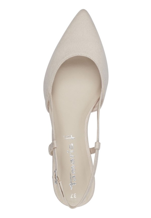 Slingback ballet pumps - nude3