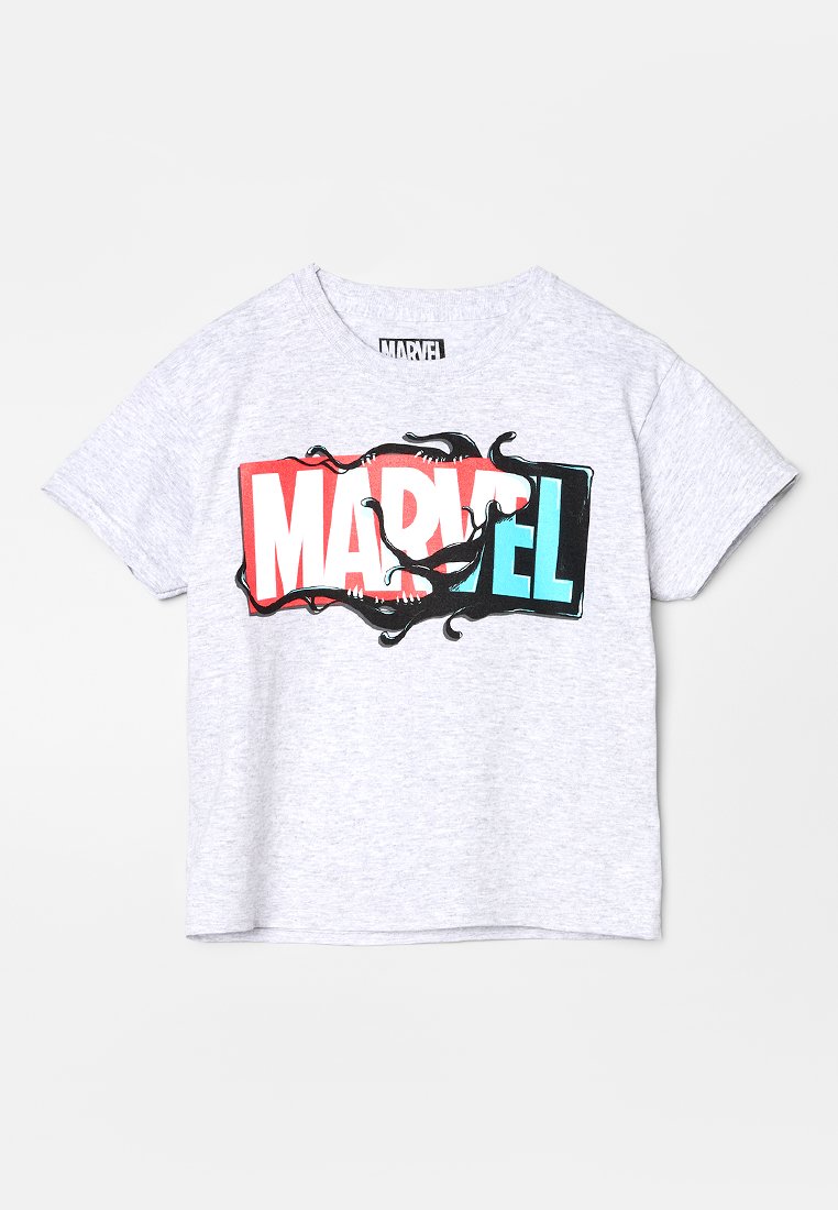 Marvel T-shirt print lichtgrijs