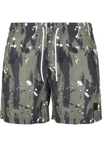 Urban Classics - PATTERN - Shorts da mare - white dot camo aop Immagine in miniatura 1