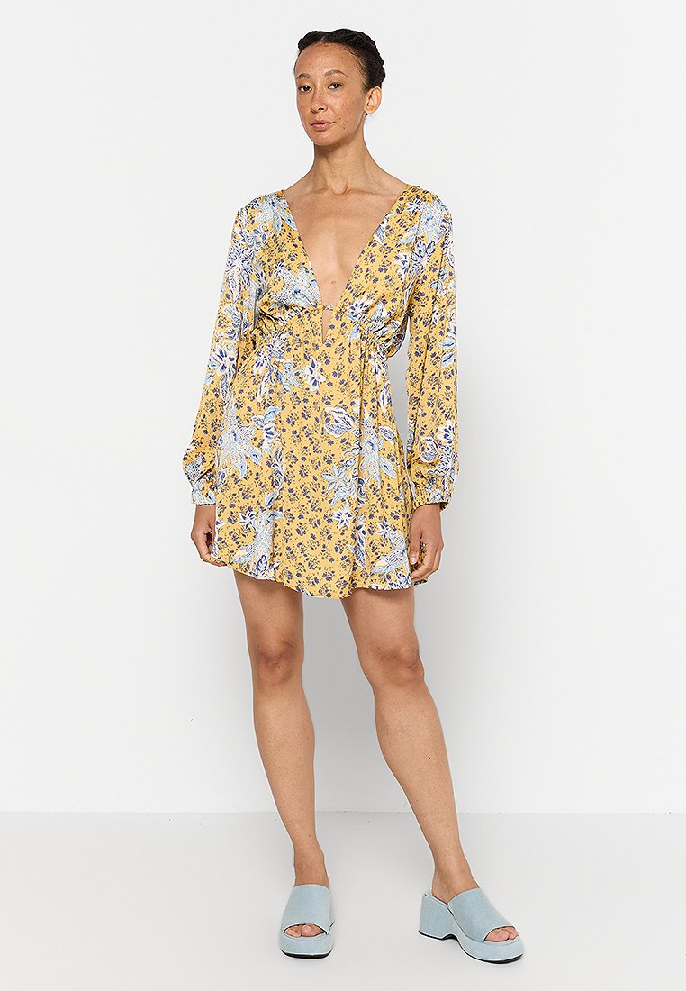 Free People Jurk geel