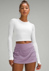 SWIFTLY TECH CROPPED LONG SLEEVE 2.0 - Pitkähihainen paita - white
