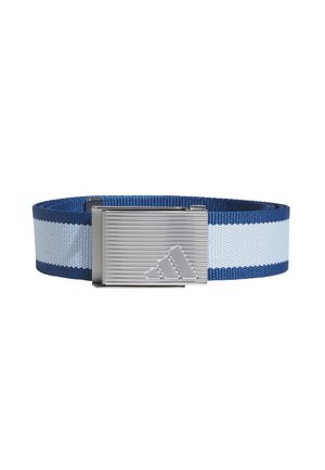 REVERSIBLE STRIPED WEBBING - Pásek - white   beige