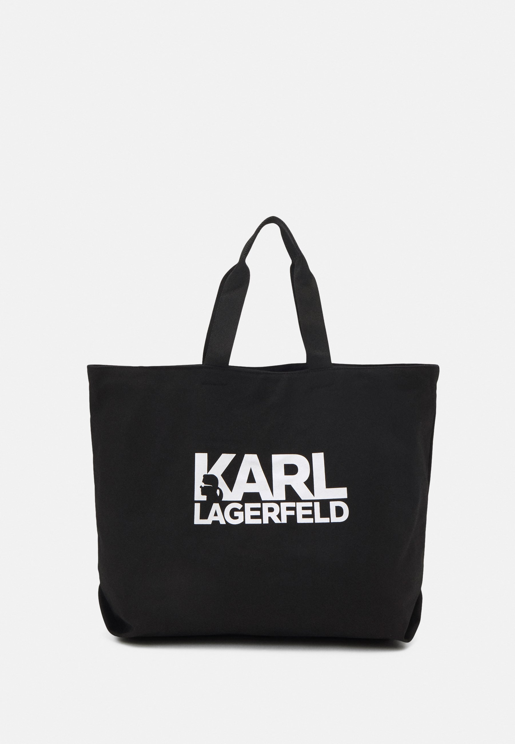 KARL LAGERFELD EXCLUSIVE WRITING - Shopping bag - black/nero - Zalando.it