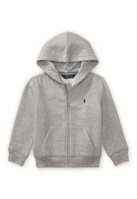 Polo Ralph Lauren COTTON BLEND FLEECE HOODIE - Mikina na zip - dark sport heather