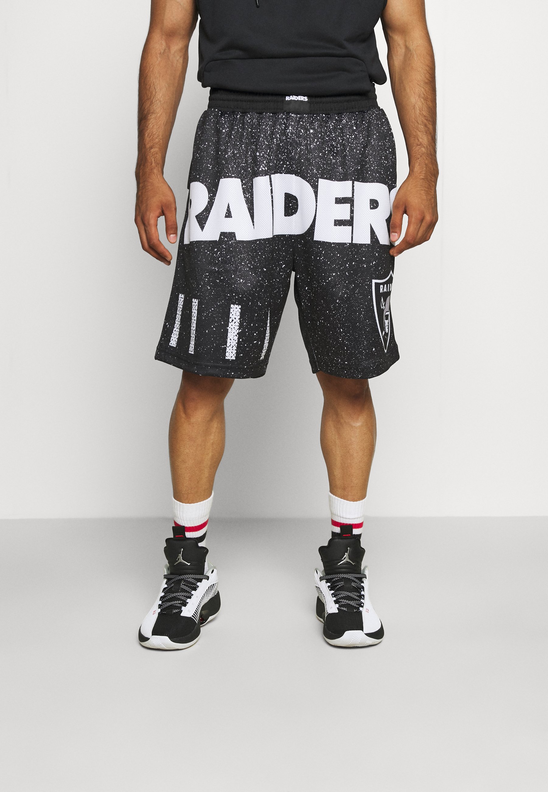 Mitchell \u0026 Ness NFL LAS VEGAS RAIDERS - Pantaloncini sportivi - black/nero  - Zalando