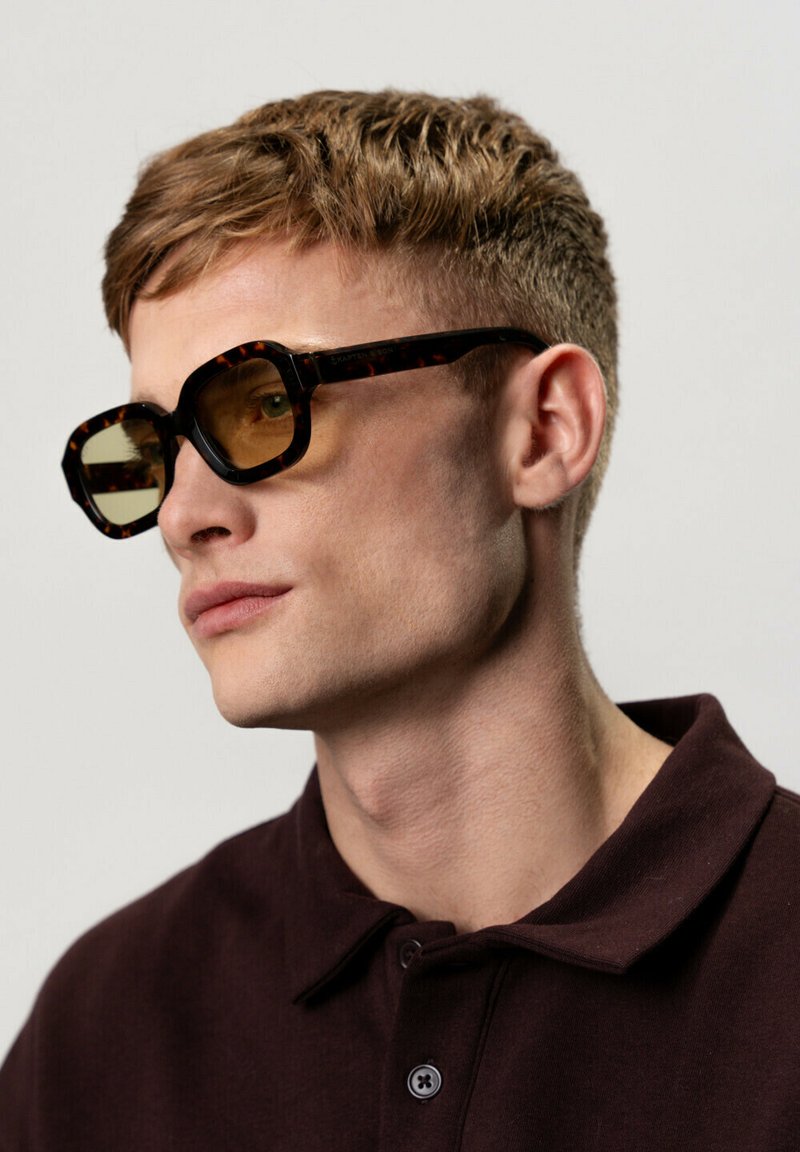 Lunettes De Soleil Rondes Sans Monture - Verres Dégradés UV400 - Style Rétro Femme